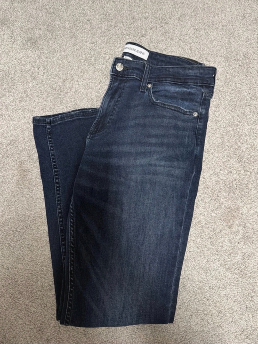Calvin Klein Jeans Women's Indigo Stretch Denim Pants